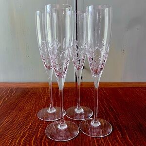Kate Spade Champagne flutes set of 4 Beacon Street